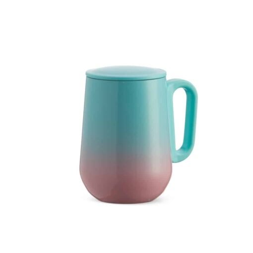 CANECA BICOLOR PAREDE DUPLA 250ML SPX-18720 NA COR AZUL