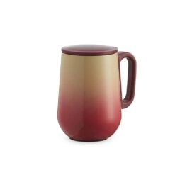 CANECA BICOLOR PAREDE DUPLA 250ML SPX-18720 NA COR VERMELHO