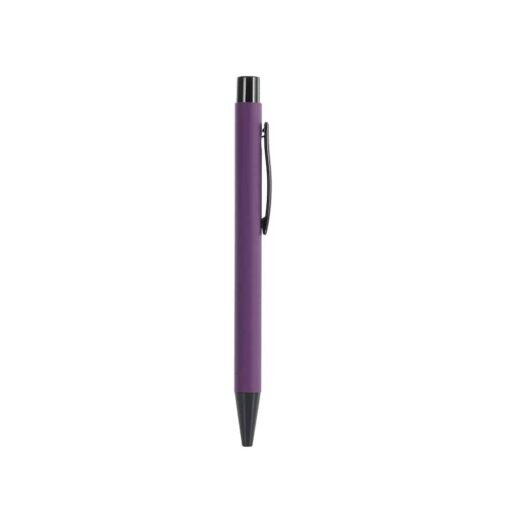 CANETA METAL ESFEROGRÁFICA SPX-01018 NA COR ROXO