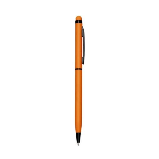 CANETA COM TOUCH SPX-13546T NA COR LARANJA