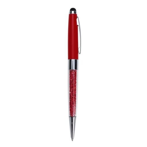 CANETA METAL TOUCH SPX-13991B NA COR VERMELHO