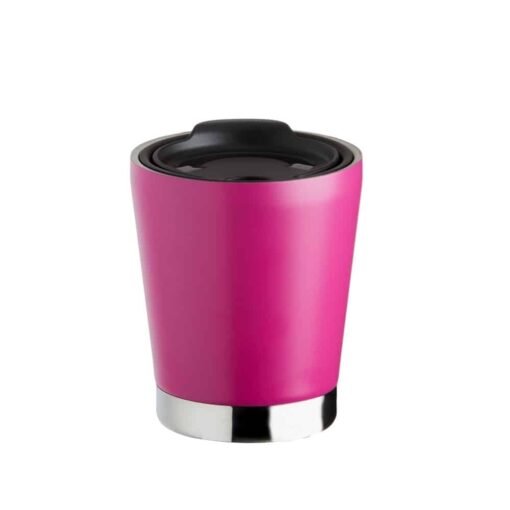 COPO PAREDE DUPLA INOX 300ML SPX-18722 NA COR ROSA