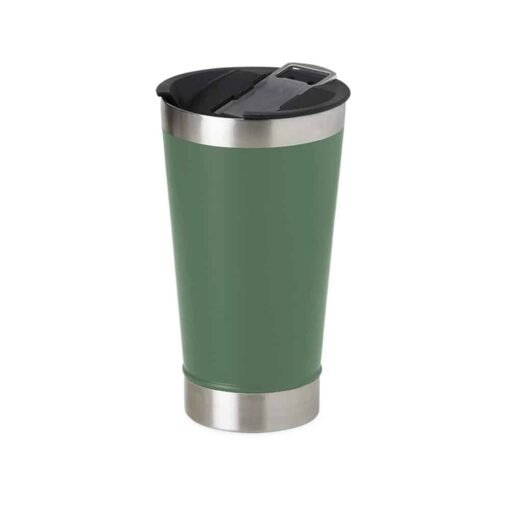 COPO TÉRMICO 500ML *LISO C/ ABRIDOR SPX-18645L NA COR VERDE