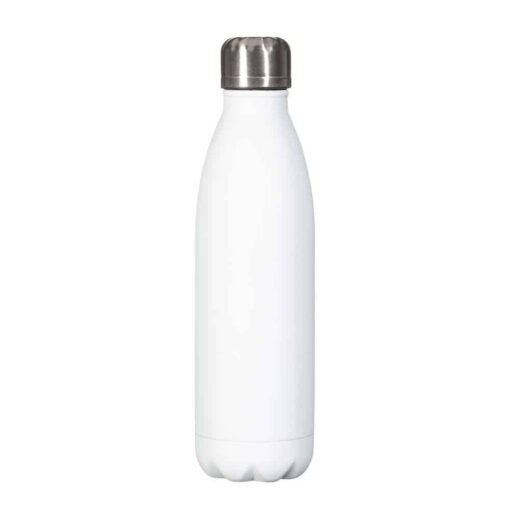 GARRAFA C/ TAMPA INOX SPX-14846 NA COR BRANCO