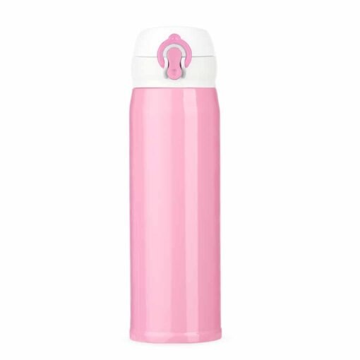 GARRAFA TÉRMICA 400ML SPX-02112 NA COR ROSA