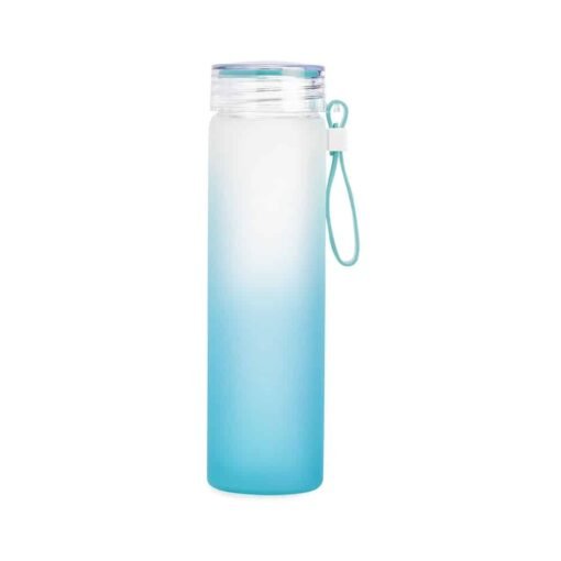 GARRAFA DE VIDRO 470ML SPX-08765 NA COR AZUL