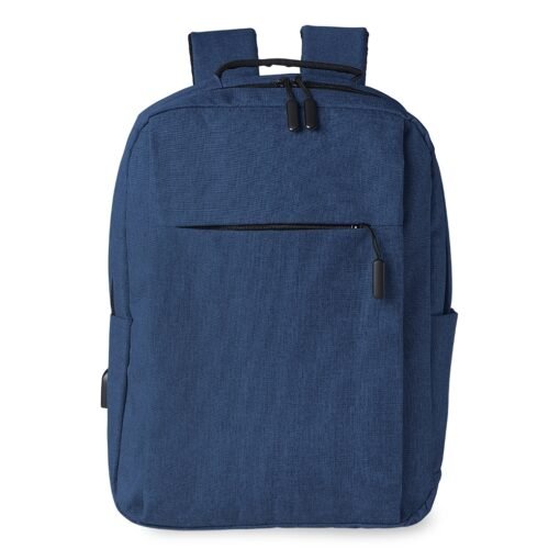 MOCHILA DE NYLON USB 21L SPX-01320B NA COR AZUL