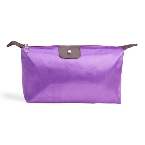 NECESSAIRE POLIÉSTER IMPERMEÁVEL SPX-18516B NA COR ROXO
