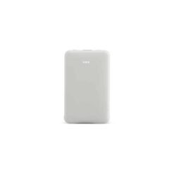 POWER BANK PLÁSTICO 5.000MAH SPX-05089 NA COR BRANCO