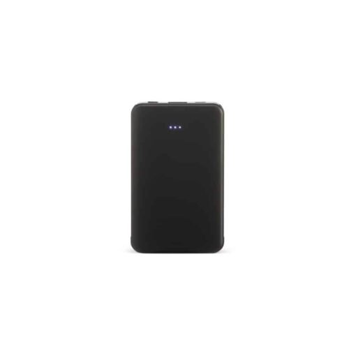 POWER BANK PLÁSTICO 5.000MAH SPX-05089 NA COR PRETO