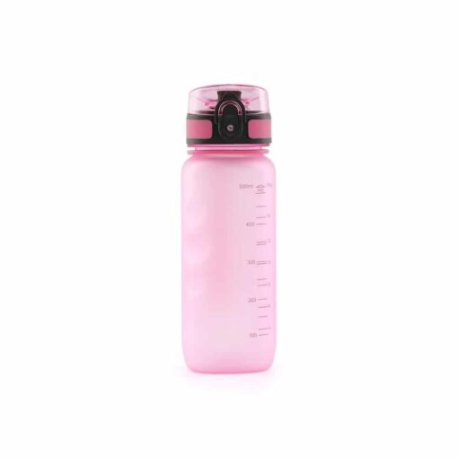 GARRAFA PLÁSTICA 550ML SPX-06042 NA COR ROSA