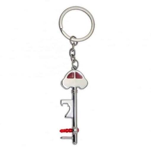 CHAVEIRO METAL CARRO  SPX-P@13216 NA COR PRATA