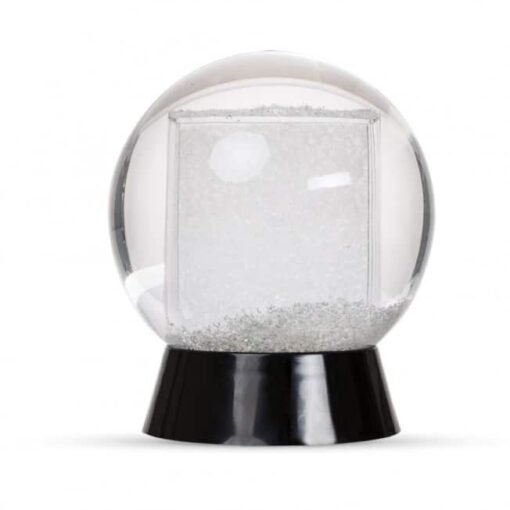 GLOBO DE NEVE EM PLÁSTICO  SPX-13823 NA COR BRANCO OU TRANSPARENTE