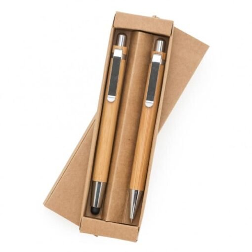 KIT CANETA TOUCH E LAPISEIRA SPX-13796 NA COR MADEIRA