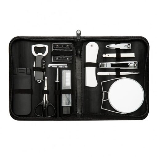 KIT MASCULINO C/12PEÇAS  SPX-10124 NA COR PRETO