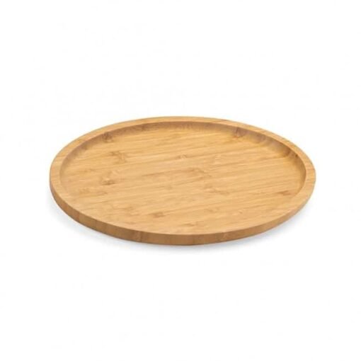 PETISQUEIRA OVAL DE BAMBU 28,5*20,5CM SPX-18613 NA COR MADEIRA