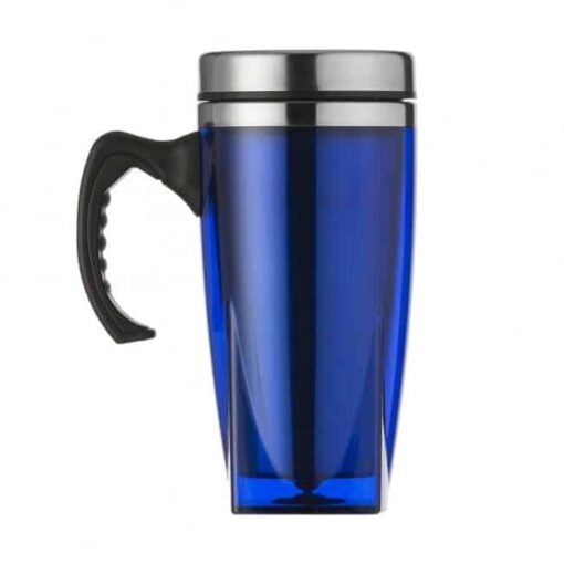 CANECA 450ML FUNDO QUADRADO SPX-01071 NA COR AZUL