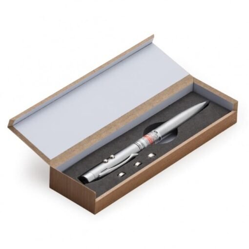 CANETA LASER ESTOJO MADEIRA  SPX-P@10374 NA COR MADEIRA