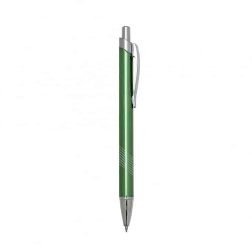 CANETA SEMI - METAL C/ 8 ANEIS  SPX-P@12686 NA COR VERDE