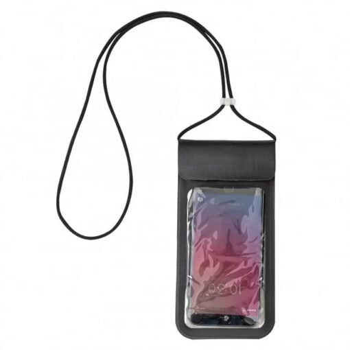 CAPA IMPERMEÁVEL P/ CELULAR SPX-P@18559 NA COR PRETO