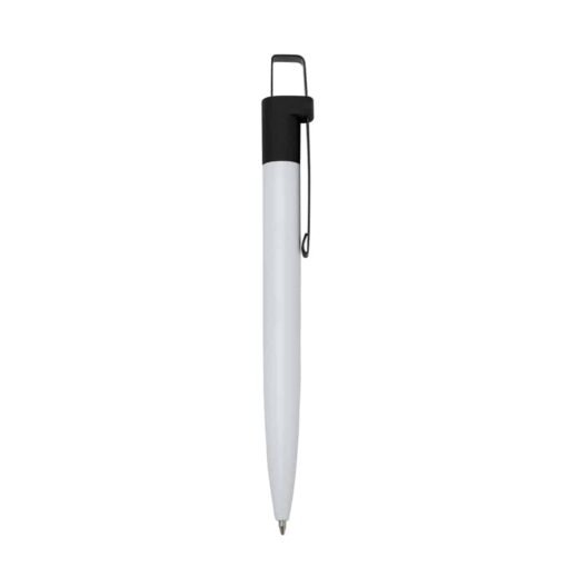 CANETA SEMI - METAL  SPX-13071 NA COR BRANCO OU TRANSPARENTE