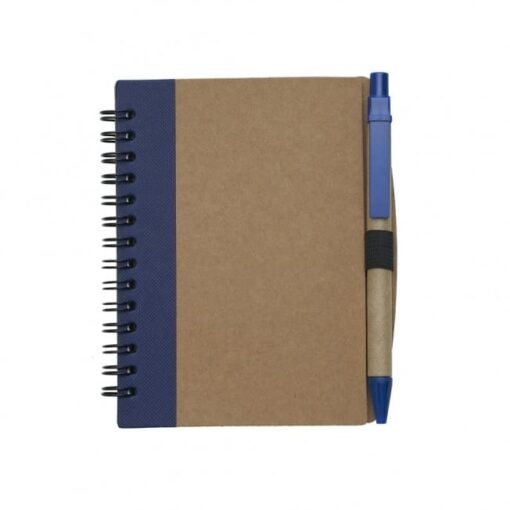 BLOQUINHO DE ANOTAÇÕES ECO C/ CANETA NA COR AZUL 13962-AZU