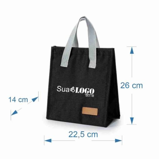 Alternative view of Bolsa Com Logo Térmica 6L na cor preto