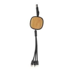 CABO USB RETRÁTIL 3 EM 1 SPX-14971 NA COR PRETO