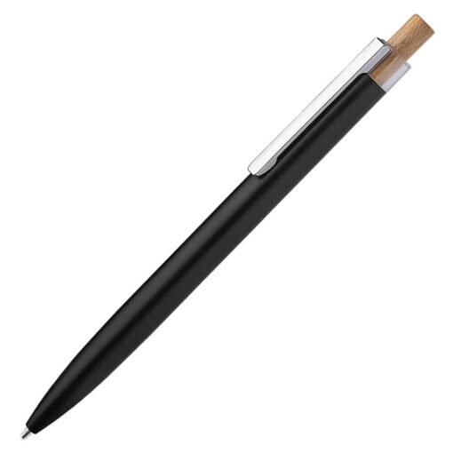 CANETA ALUMÍNIO RECICLADO SPX-15007 NA COR PRETO