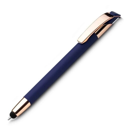 CANETA ALUMÍNIO TOUCH SCREEN SPX-15008 NA COR AZUL