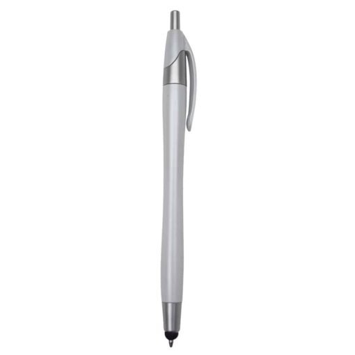 CANETA PLÁSTICA TOUCH SPX-12638 NA COR BRANCO