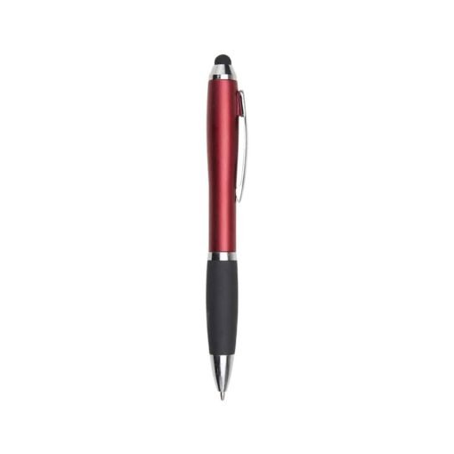 CANETA PLÁSTICA TOUCH SPX-13230 NA COR VERMELHO