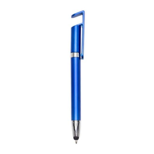CANETA PLASTICA TOUCH C/ SUPORTE SPX-14968 NA COR AZUL