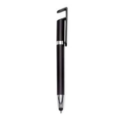 CANETA PLASTICA TOUCH C/ SUPORTE SPX-14968 NA COR PRETO