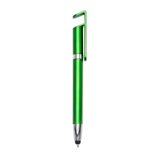 CANETA PLASTICA TOUCH C/ SUPORTE SPX-14968 NA COR VERDE