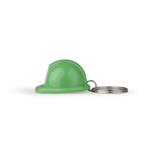 Alternative view of Chaveiro Promocional Capacete Epi Plástico na cor verde