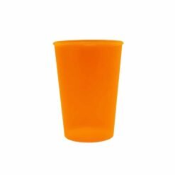 COPO PLÁSTICO 500ML SPX-14965 NA COR LARANJA