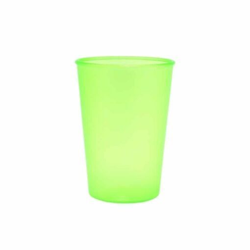 COPO PLÁSTICO 500ML SPX-14965 NA COR VERDE