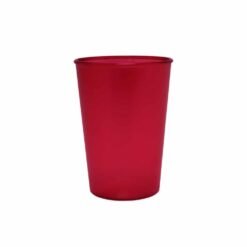 COPO PLÁSTICO 500ML SPX-14965 NA COR VERMELHO