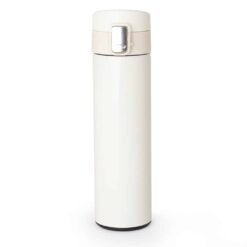 GARRAFA TÉRMICA EM INOX 450ML SPX-18716A NA COR BRANCO