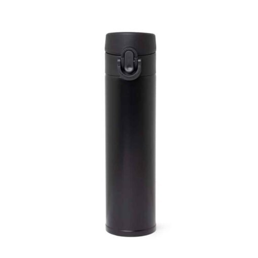 GARRAFA TÉRMICA INOX 340ML SPX-15023 NA COR PRETO