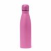 GARRAFA LISA FOSCA ALUMINIO 600ML SPX-14880-ROS NA COR ROSA