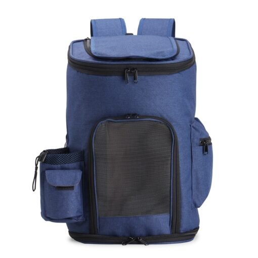BOLSA PARA TRANSPORTE DE ANIMAIS PET`S SPX-14993 NA COR AZUL