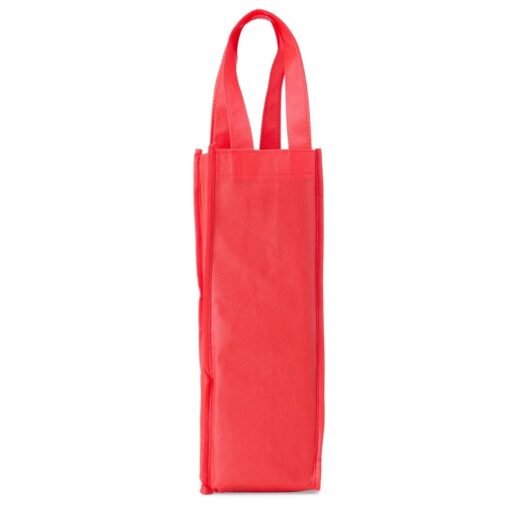 PORTA GARRAFA EM TNT SPX-18736 NA COR VERMELHO