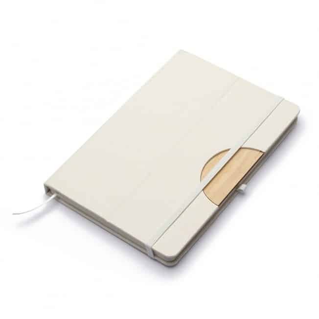CADERNO ECOLÓGICO SPX-14862 NA COR BRANCO OU TRANSPARENTE