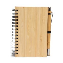 BLOCO DE ANOTAÇÕES ECOLÓGICO COM CANETA SPX-05134 NA COR BAMBU