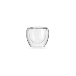 COPO VIDRO PAREDE DUPLA 80ML SPX-06094 NA COR BRANCO