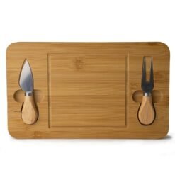 KIT QUEIJO 3 PEÇAS SPX-15039 NA COR MADEIRA