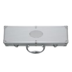 Alternative view of KIT CHURRASCO NA MALETA 4 PEÇAS  SPX-01644 NA COR PRATA