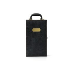 Alternative view of KIT VINHO P/ 2 GARRAFAS C/ PLAQUINHA SPX-03495 NA COR PRETO